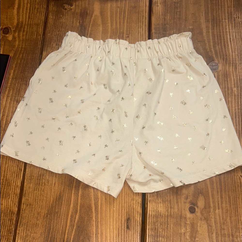 H&M girls paperbag patterned shorts - Picture 4 of 5